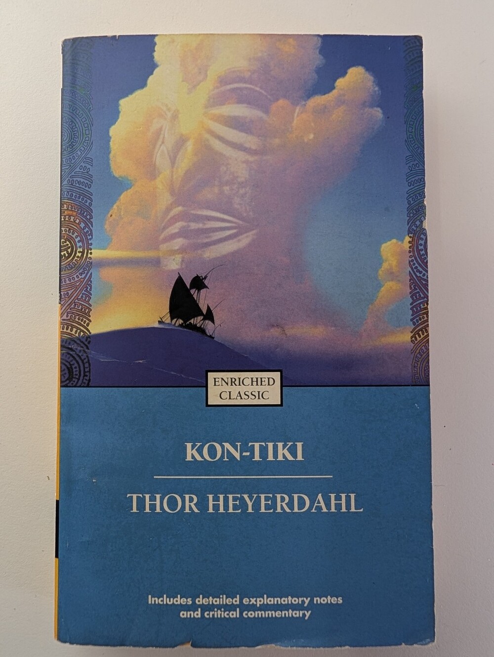 Thor Heyerdahl Kon-Tiki Enriched Classics Ser. 1990 Mass Market Simon & Schuster